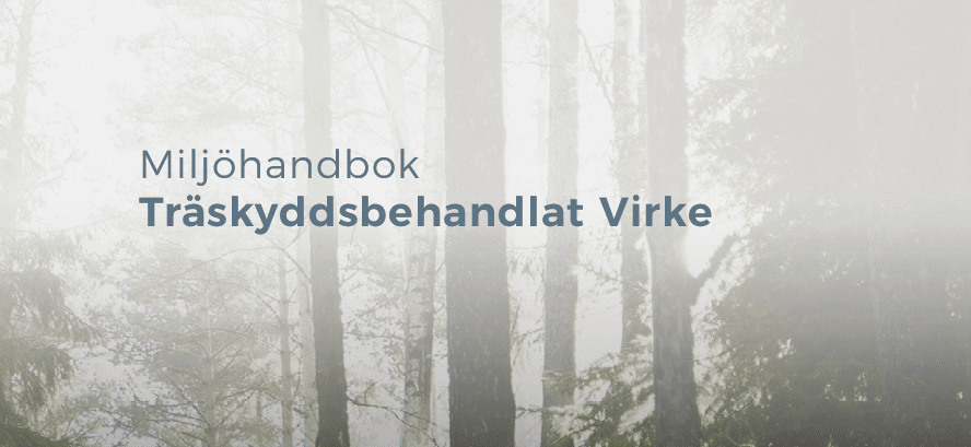 Miljöhandbok Träskyddsbehandlat virke BildFramsida