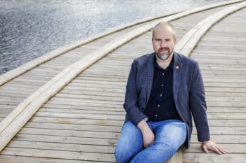 John Johansson. Träskyddspriset 2024 soldäcket18